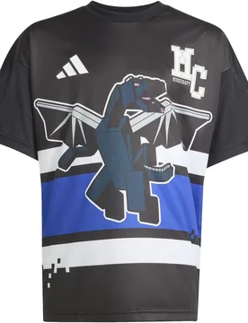 Minecraft T-Shirt Kinder T-Shirt, schwarz 164 - Adidas - FashionsVida