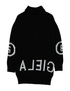 Rollkragenpullover Unisex Schwarz 10 Unisex