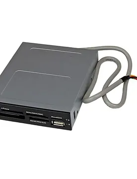 Lecteur De Carte Mémoire Usb 3.5 Pouces Pour Baie Avant Black One Size unisex