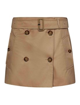 Burberry Minigonna in cotone