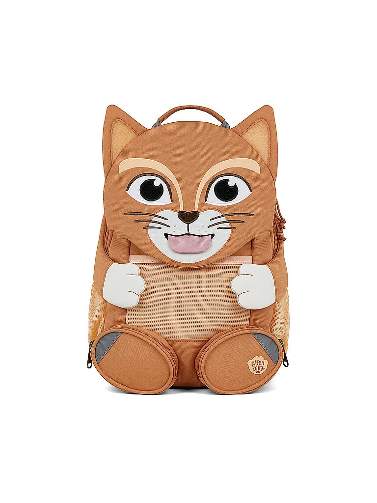 Kinder Rucksack Große Freunde - Katze braun baby - Affenzahn - FashionsVida