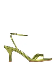 Sandalias Mujer Verde 37.5 Mujer