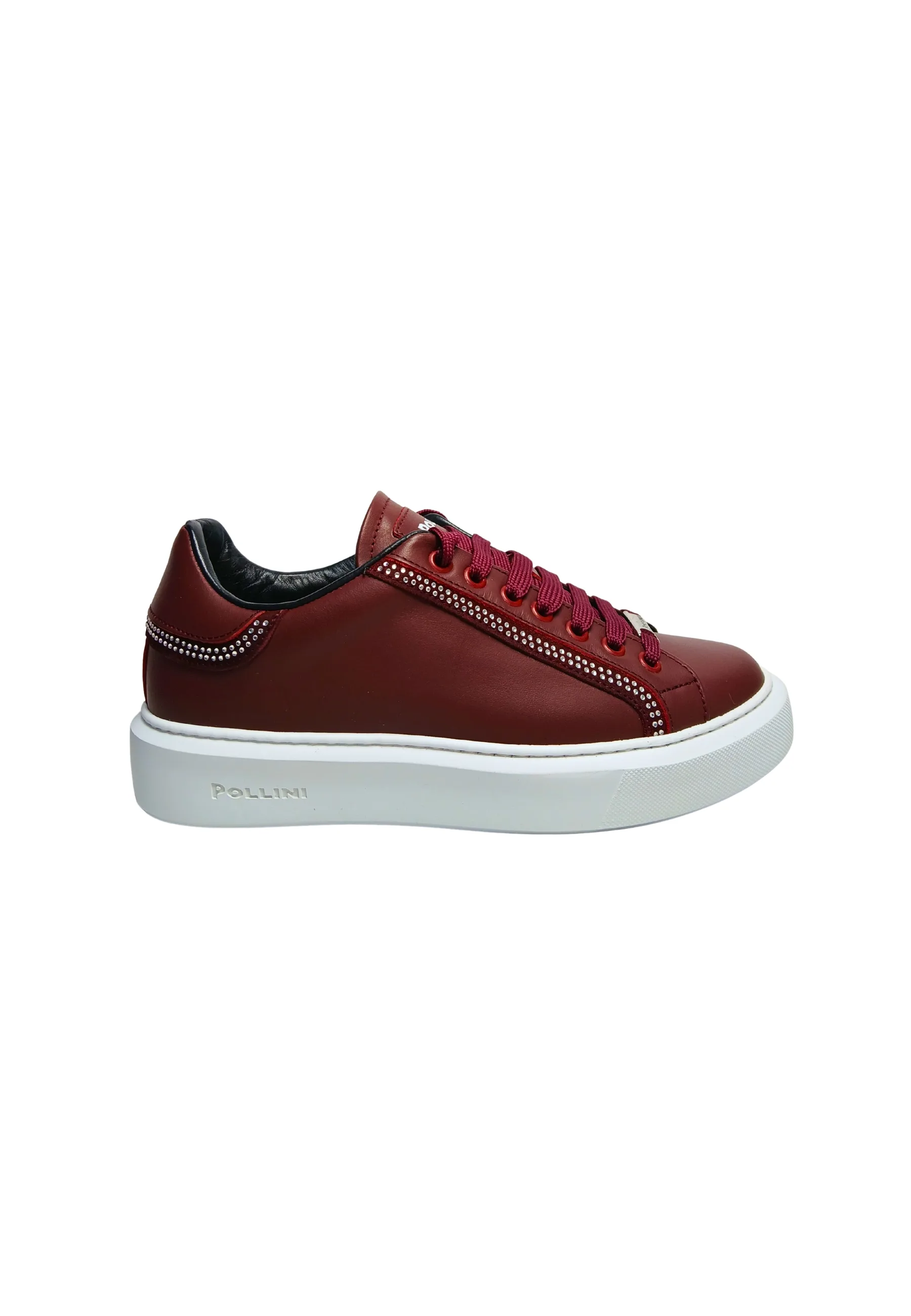 SA15033G9FNAP55A Donna Nappa Bordeaux - Pollini - FashionsVida