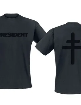 T-Shirt - Black Cross - S bis 3XL - für Männer - Größe 3XL - schwarz - EMP exklusives Merchandise! - Männer - male - President - FashionsVida