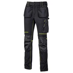 Pantalon De Travail Atom Fly Short Black Carbon XL