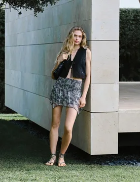 Green Coast - Falda corta de gomas - Green Coast - FashionsVida