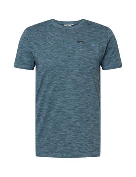 GARCIA Camiseta azul moteado
