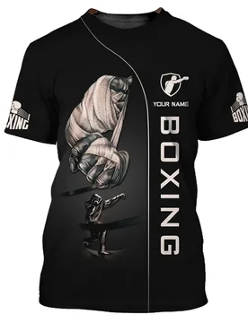 Fashion Boxing Graphic T Shirts For Men Summer Trend Short Sleeve 3D Printed Sports T-shirts Loose Quick Dry Breathable Tees - Aliexpress - FashionsVida