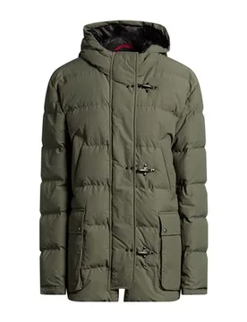 Pufferjacke & Daunenjacke Damen Khaki 3XL,L,M,S,XL,XS,XXL Damen - Fay - FashionsVida