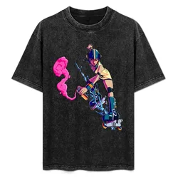 Jet Set Radio Merch T-Shirt Plus Size Workout Short Sleeve Top