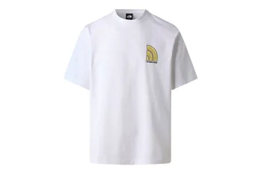 Bubble Logo Relaxed Tee - T-Shirt-kurzarm - weiss - Herren - Size: L