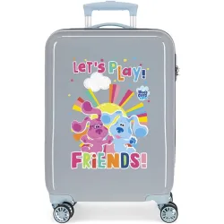 Maleta de cabina infantil Blue´s Clues & you - Sunshine and Rainbows rígida con capacidad de 34L