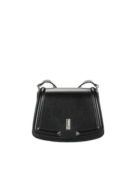 Sac en cuir - Mini sac ARIELL SADDLE N: noir - BOSS - FashionsVida