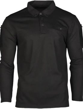 Poloshirt Tactical Quickdry 1/1 Arm - Schwarz / M Herren Schwarz adult Herren