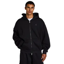 Brooklyn Men Hoodies - Black - Size S - Cotton Fleece - Black - Size: Small