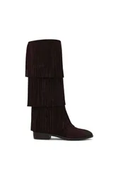 Women's 'Spur Boot Brown' Boots in Brown Size: 3 - Brown - Size: 3