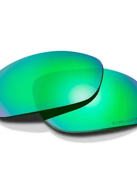Gravity Polarized Sunglasses Lenses Green Mirror / Amber One Size Men,Women - Wiley X - FashionsVida