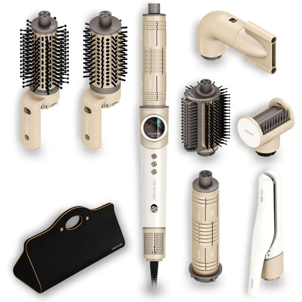 Cepillo Moldeador AirGlisse 8in1 - Cecotec - FashionsVida