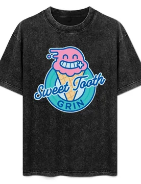 Sweet Tooth Grin T-Shirt All Weather Casual Short Sleeve - Aliexpress - FashionsVida
