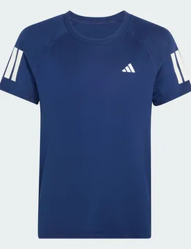 T-shirt da tennis Club Junior 7-8A Dark Blue - Adidas - FashionsVida