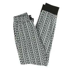 Pantalone Tuta Felpato Uomo Aver Jogger Black/white