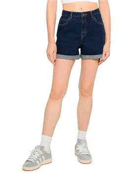 Shorts En Jean Taille Haute Tb8371 Dark Blue Washed 28 - Urban classics - FashionsVida