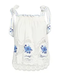 Farm Rio Top Mujer Blanco M Mujer