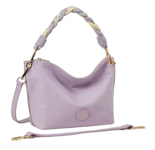 Bon Bon Borsa a spalla H284 Glicine - M★BRC - FashionsVida