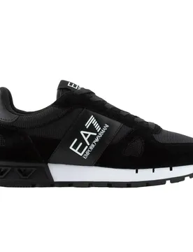 Ea7 Emporio Armani Baskets New Retrorunning Black / White EU 37 1/3 Homme