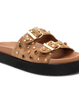 Sandali 1620101 Suede Camel EU 38