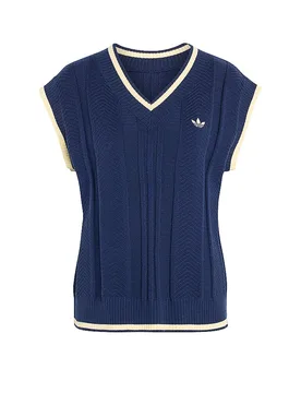 Adidas Chaleco de punto beige L - Adidas - FashionsVida