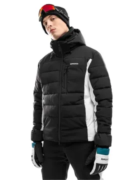 Veste W7 Crans-montana Black / White XL Homme