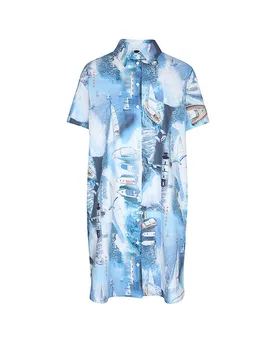 Minivestido azul claro 42 - Marc cain - FashionsVida