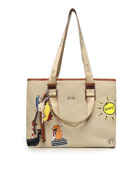 V°73 Borsa Tote Tita Con Logo
