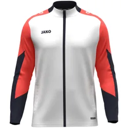 Polyesterjacke Dynamic (weiß/coral/marine / Größe S / Unisex)