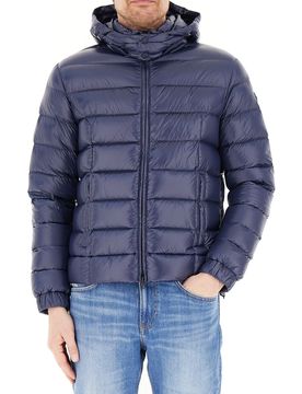 Piumino con cappuccio ORIGINALS BLU 52