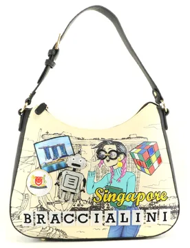 Cartoline Borsa a spalla B17376 UNICO - Braccialini - FashionsVida