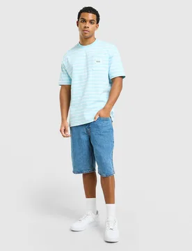 Ten T-Shirt - Herren, Blau - male - Size: S - Unlike Humans - FashionsVida