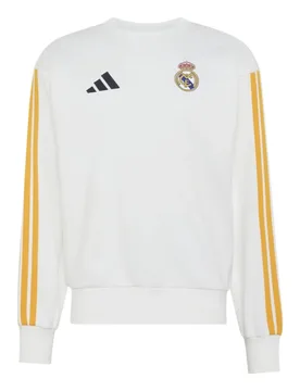 Sweat-shirt Real Madrid Dna White M - Adidas - FashionsVida