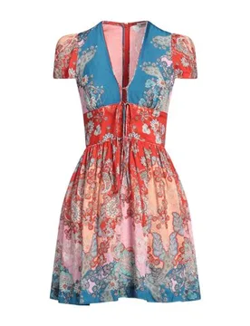 Mini-Kleid Damen Tomatenrot 40 Damen - Sandro - FashionsVida