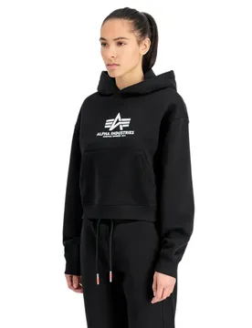 Industries Felpa Con Cappuccio Basic Pp Black M