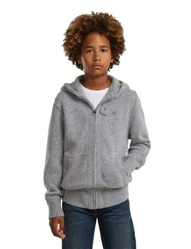 Sweat à Capuche Rag Grey Heather 14 Années Garçon
