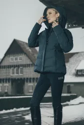 Damen Regenjacke WATERPROOF JACKET pine green 34