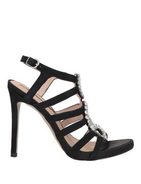 Sandale Damen Schwarz 37 Damen