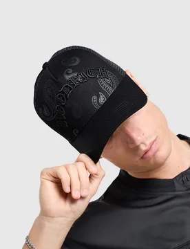 Womens Cappellino Inkline Trucker - Nero, nero nero Donna taglia One Size - Hoodrich - FashionsVida