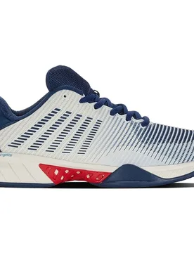 Hypercourt Express 2 All Court Shoes White / Blue Opal / Lollipop UK 7.5 - K-swiss - FashionsVida