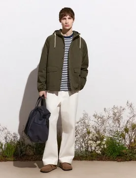 Parka algodón acolchada de hombre - Green Coast - FashionsVida