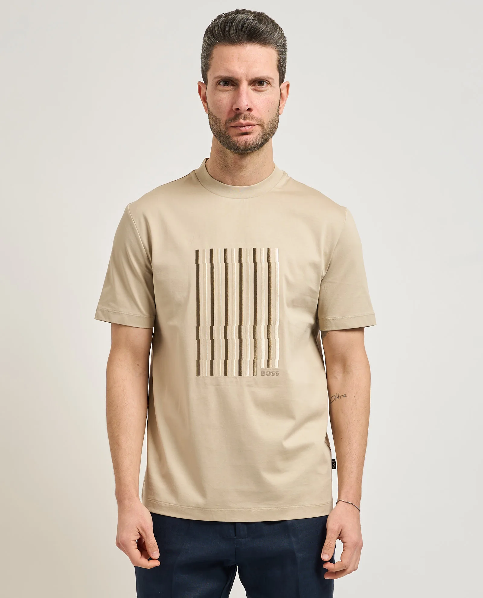 BOSS T-shirt e Polo Beige - BOSS - FashionsVida