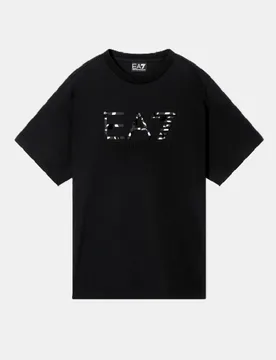EA7 t-shirt con logo donna nero - EA7 - FashionsVida