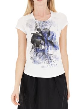 DEHA T-shirt girocollo PANNA L